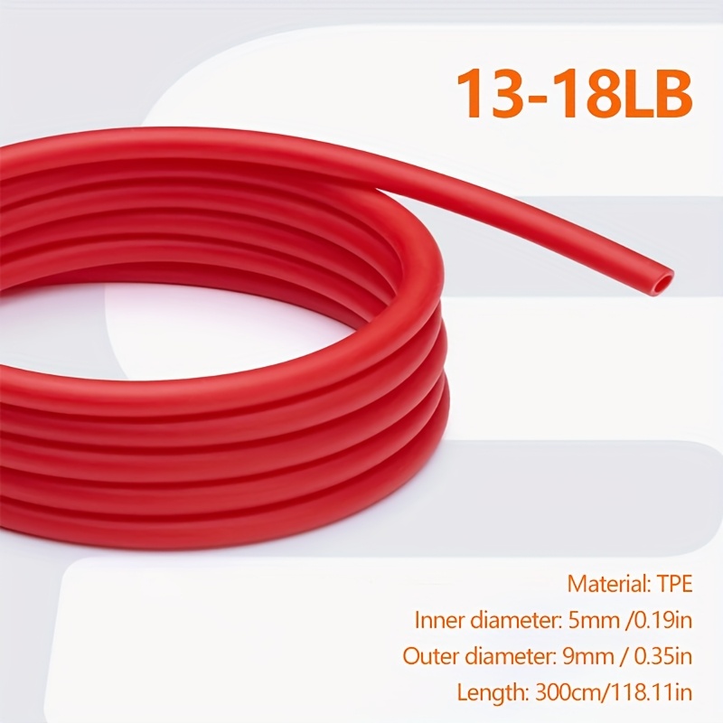 TEMU High-elasticity Tpe Fitness Accessories Are Suitable For Home Gyms, Outdoor Workouts, Yoga, Strength And Physical Training. Can Be Used As Track
