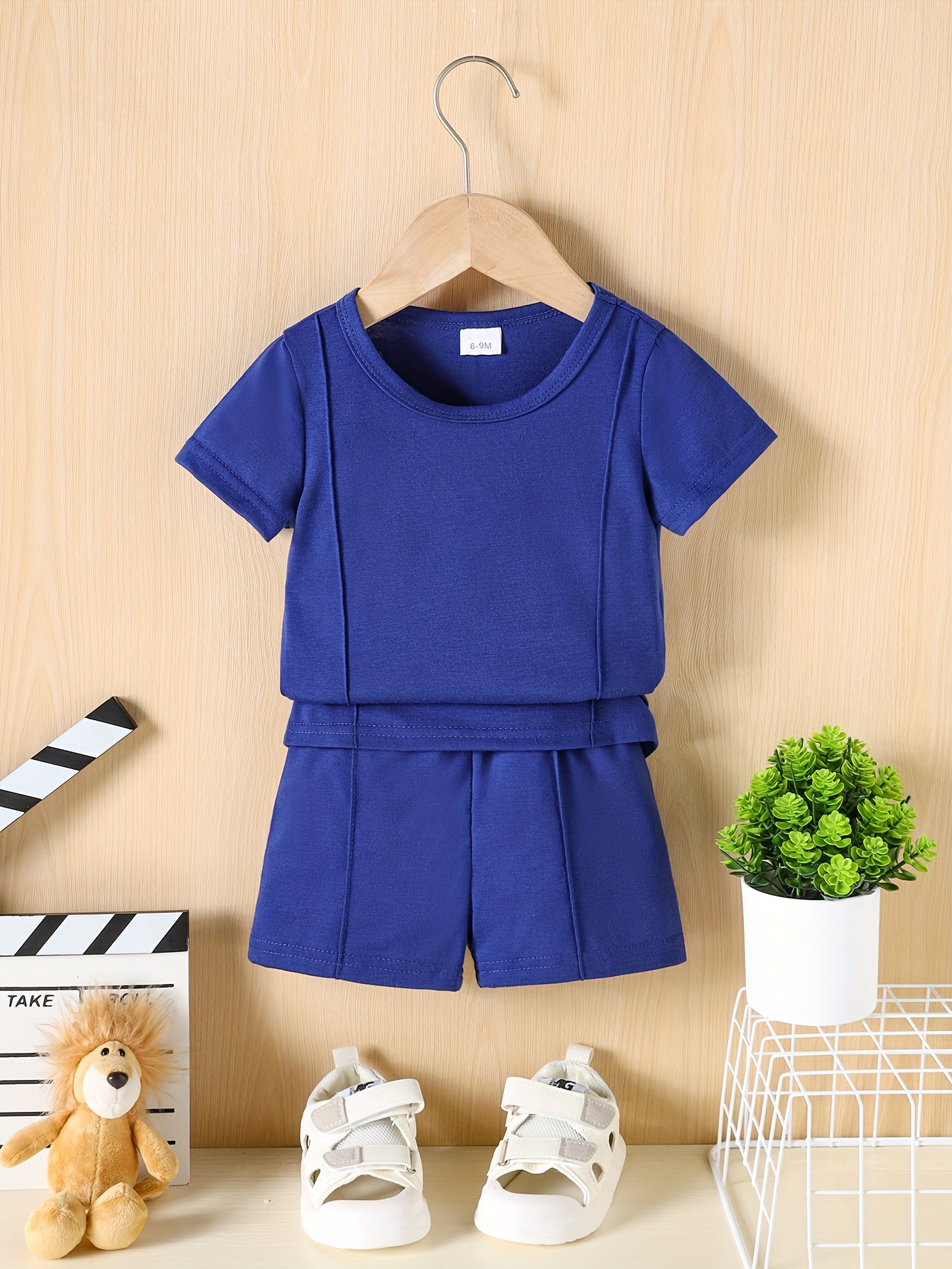 unidades camisetas shorts moda bebés adecuados Temu El Salvador