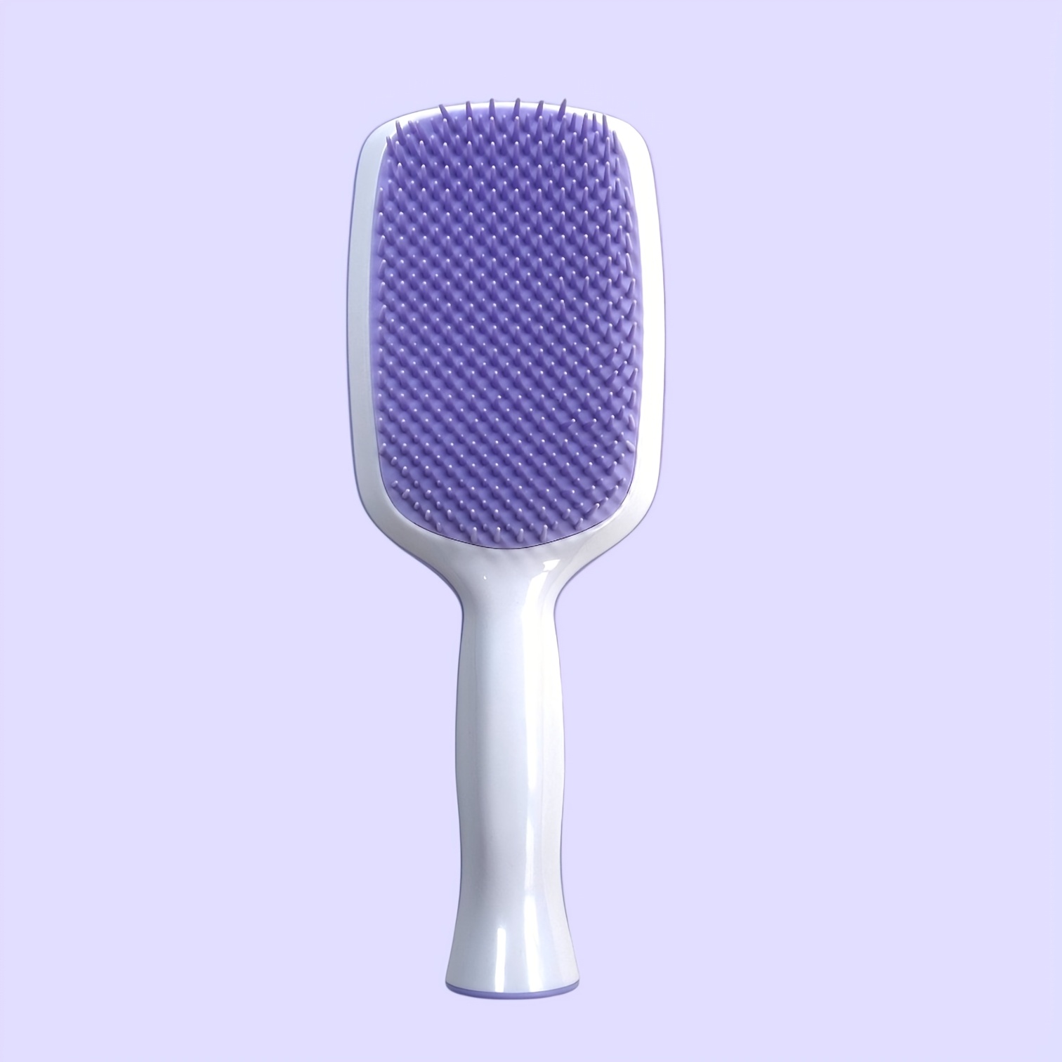 Image of Wet Dry Hair Comb Ergonomic Clever Handle Smooth 1 Pass Design Professional Salon Hairdressing Comb Daily Styling Accessories For Women