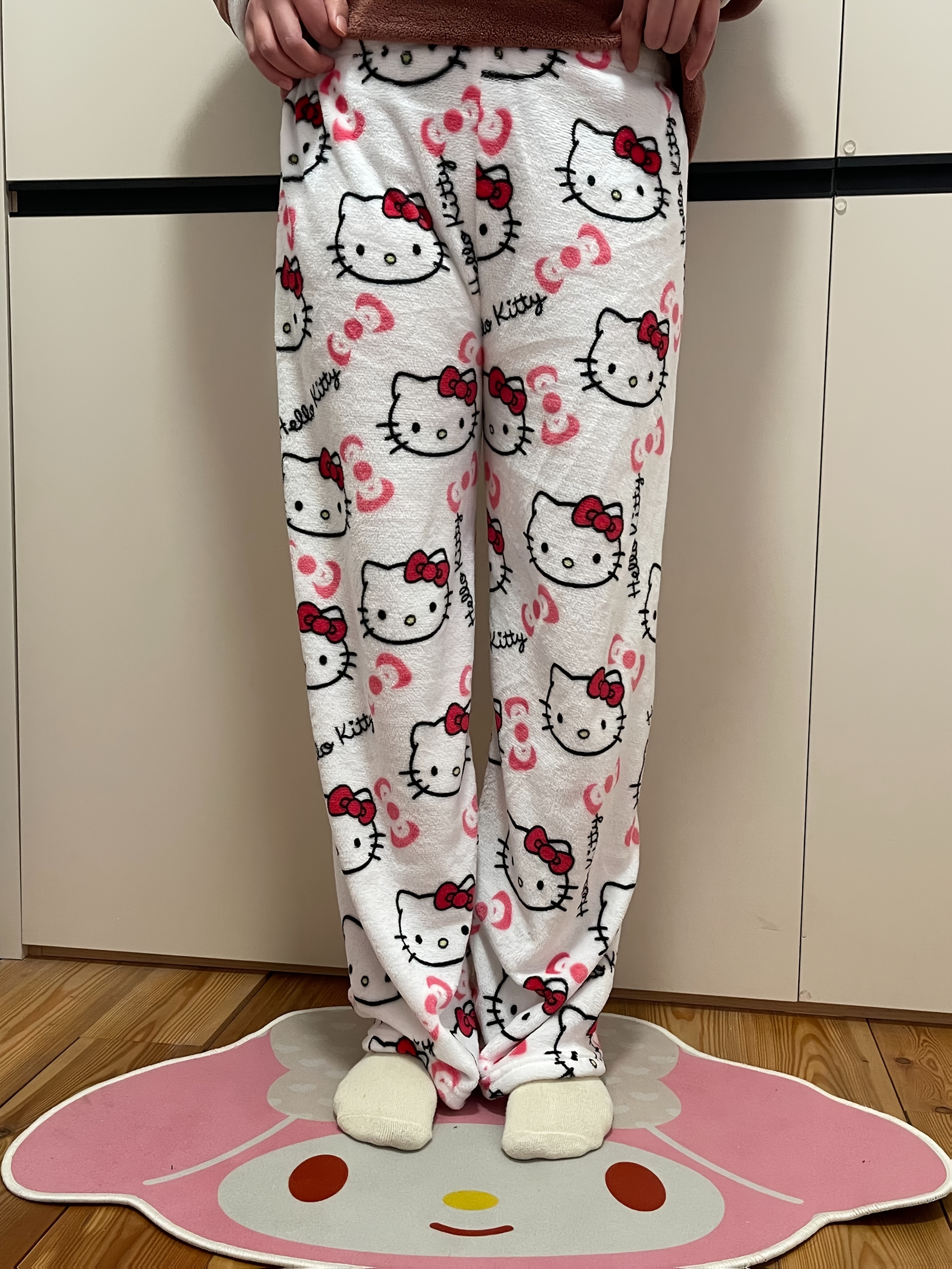 Pantalon Pyjama Femme En Flanelle - Large, Taille élastique - Chaud Et Doux - Pour L'hiver, Maison, Détente - 2