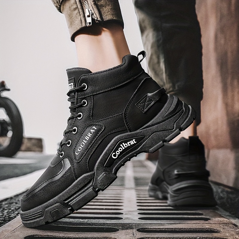 Boots Hohe Sohle Sneaker Herren Hohe Sohle Sneakers Schuhe