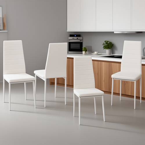 4pcs set dining chair high quality chairs set for small spaces kitchen and dinner use easy to furniture ideal for family couple new year christmas housewarming gift chairs without table