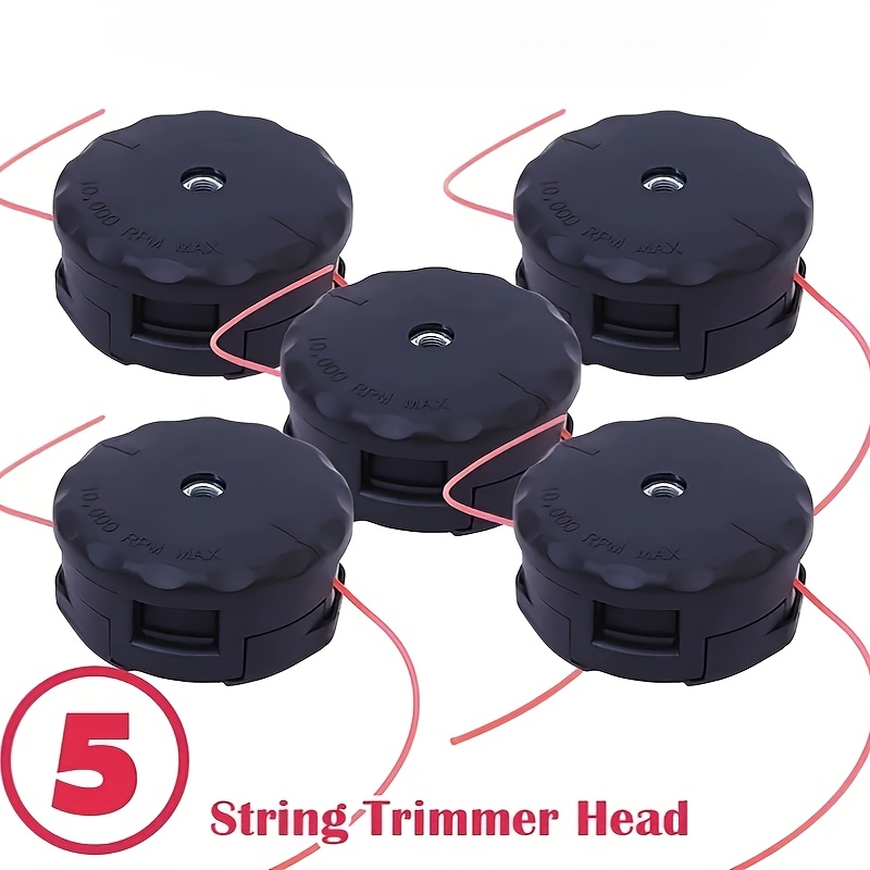 

3/5pcs Heavy-duty Strimmer Heads - Lawn Mower Accessories For Srm-225 Srm-230 Srm-210 - Solid, And Grass Brush Cutter String Trimmer Head Trimmer Parts And Accessories