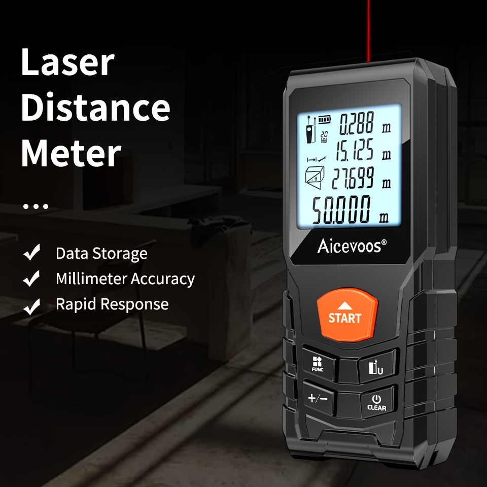 Detalji digitalnog laserskog daljinomera AICEVOOS