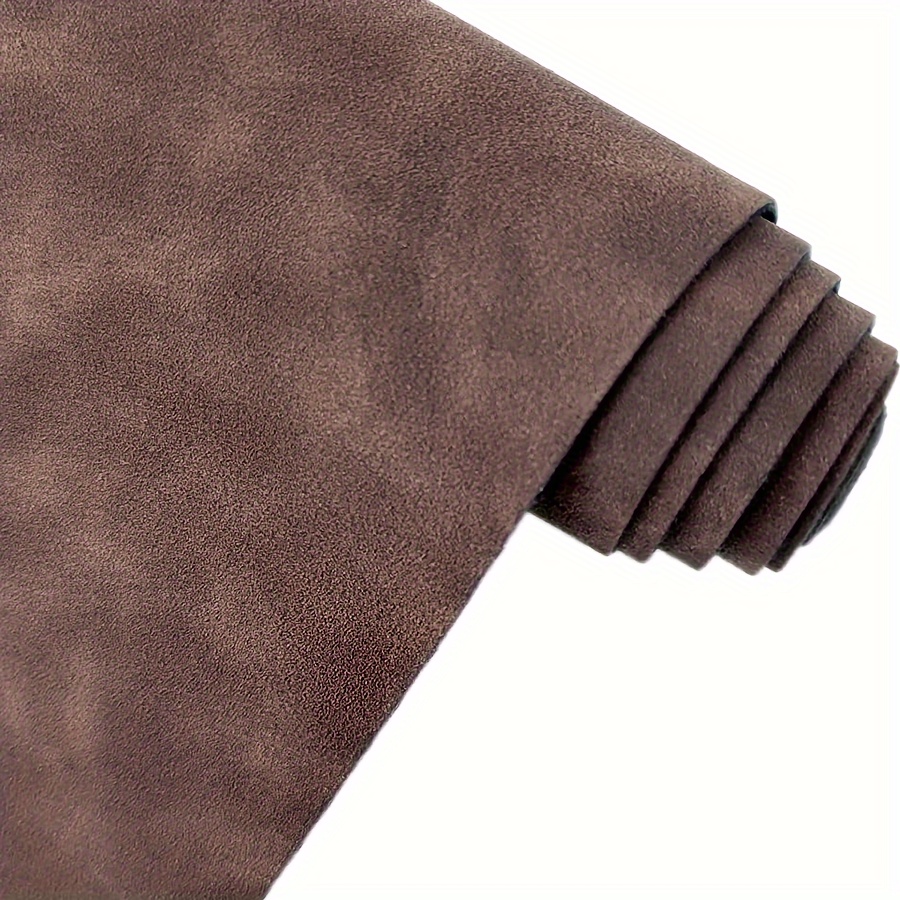 

Large Suede Soft Leather Fabric Roll - 53.5" X 11.8" - Synthetic Leather For Diy Crafts, Accessories, And Home Decor