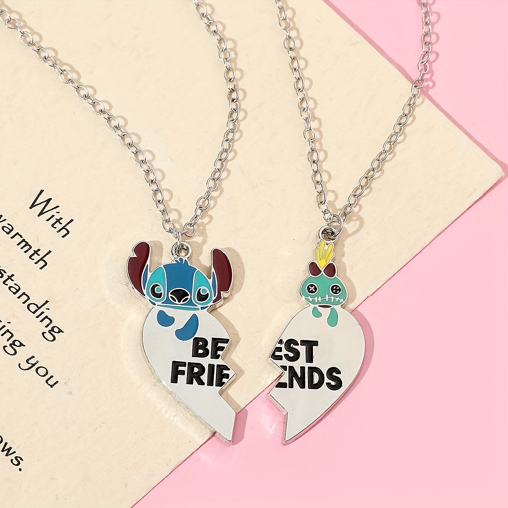

2pcs, Couple Necklace , And , Hip-hop Necklace, For And For