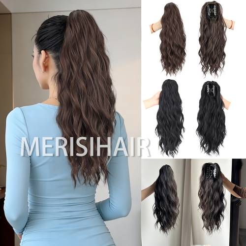 synthetic ponytail extension wig with claw clip for women a versatile hair accessory for everyday use