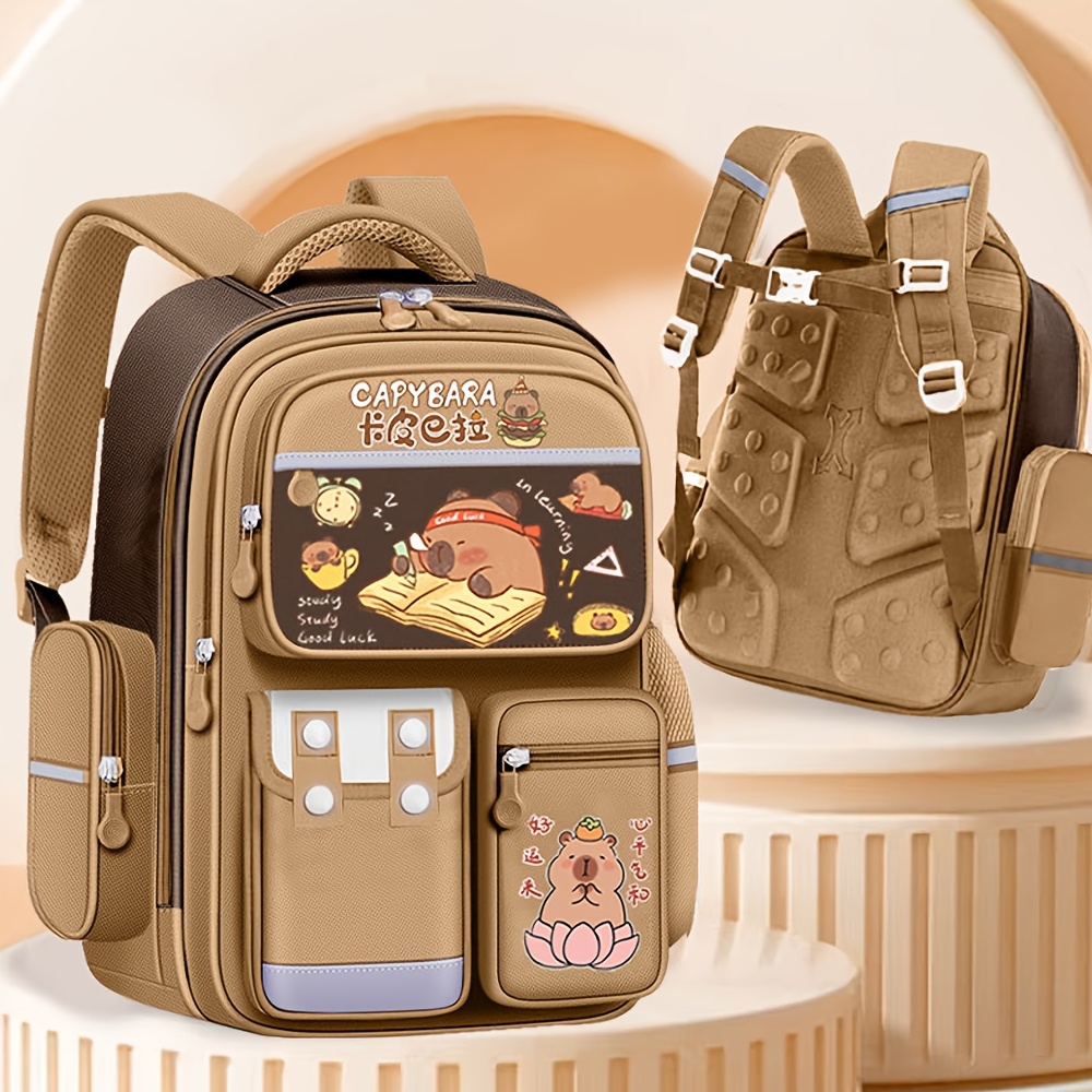 

A Set Of Girl Student Backpacks, 16 Inches (approximately 40cm In Height) Large Capacity School Bag, Youth Backpack.