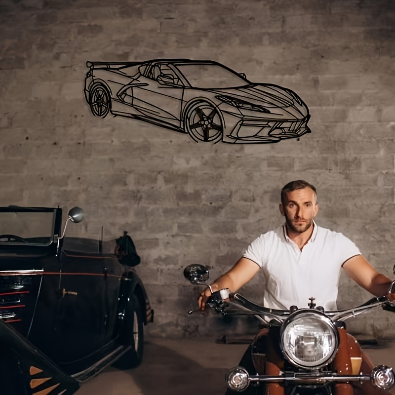 sports car silhouette metal car Temu Oman