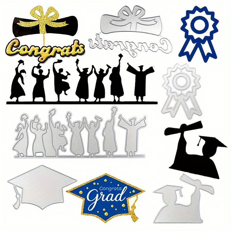 Graduation Hat Metal Cutting Dies For Diy Scrapbooking Album Paper