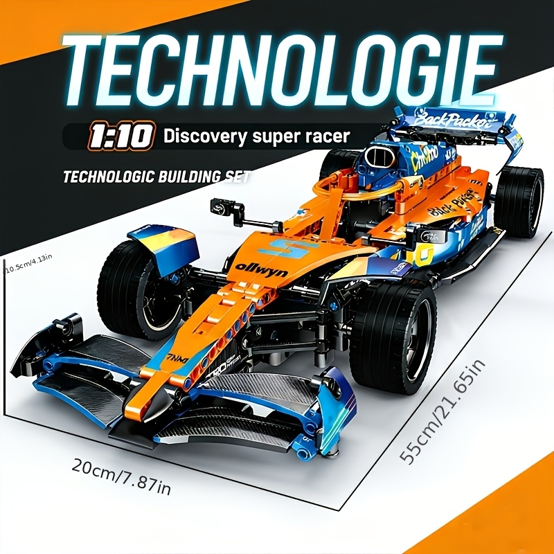 Creative Classic Sports Car Building Block Model Set