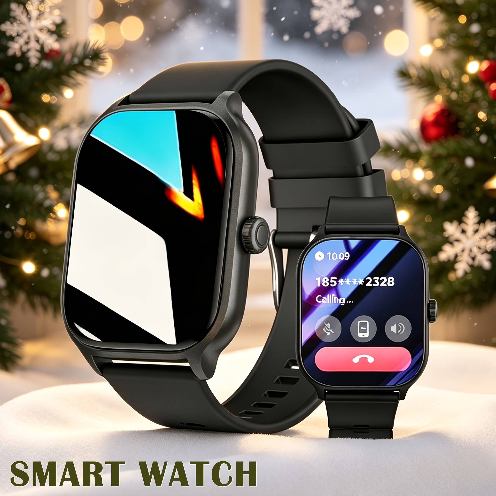 TEMU 2026 New Large-screen Smartwatch Compatible For Smartphones, Wireless 5.4 Smartwatch With Wireless Calling, 1.83” Hd Touchscreen, Activity ,