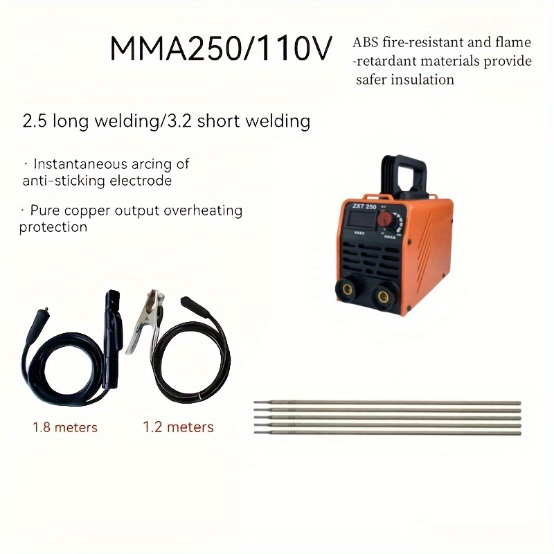 家庭用ミニ溶接機 ARC/MMA/ZX7 110V アメリカ標準 3000 ワット家庭用 