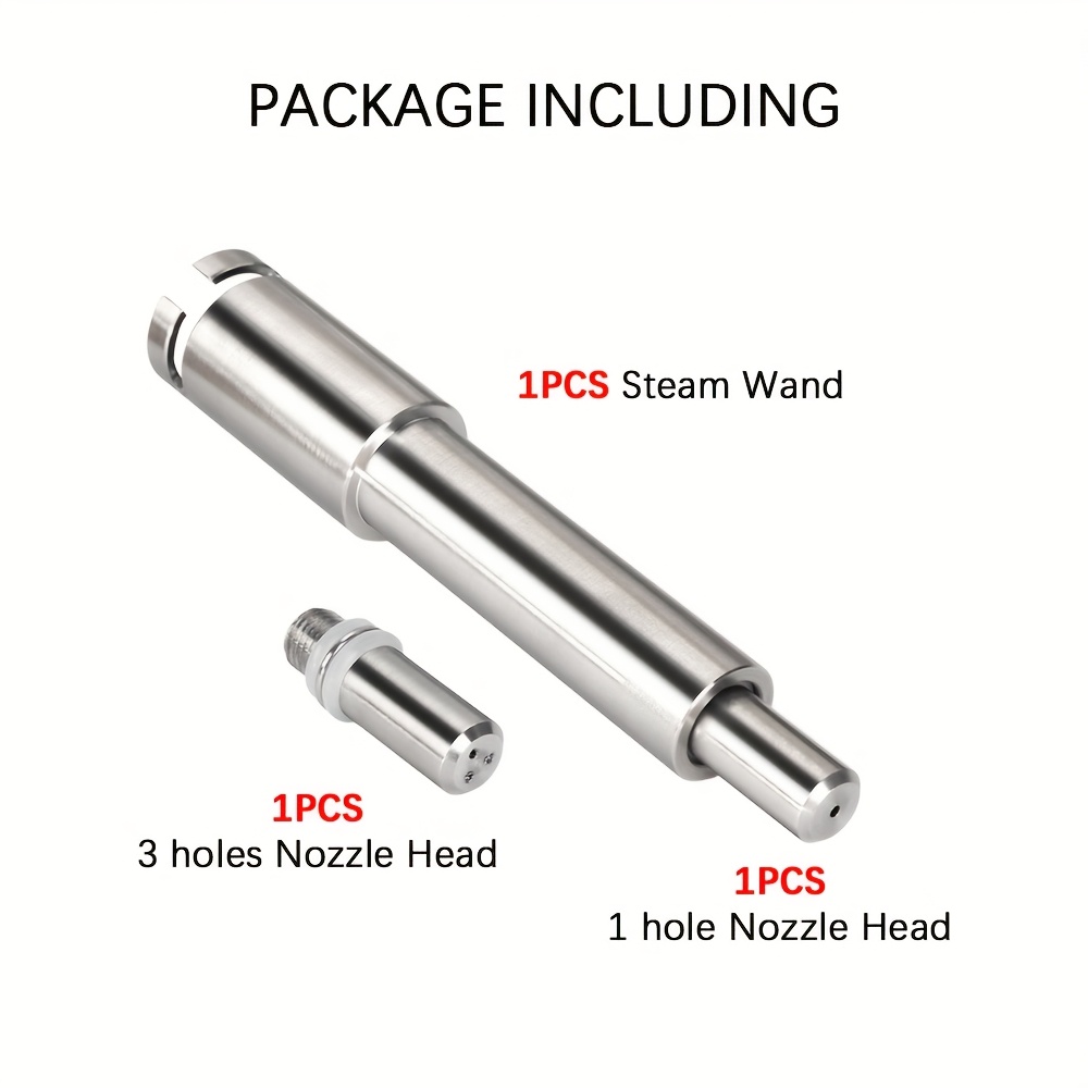 Image of Upgrade Machine Steam Wand Stainless Steel Milk Steam Nozzle Compatible With Ec685 Coffee Maker