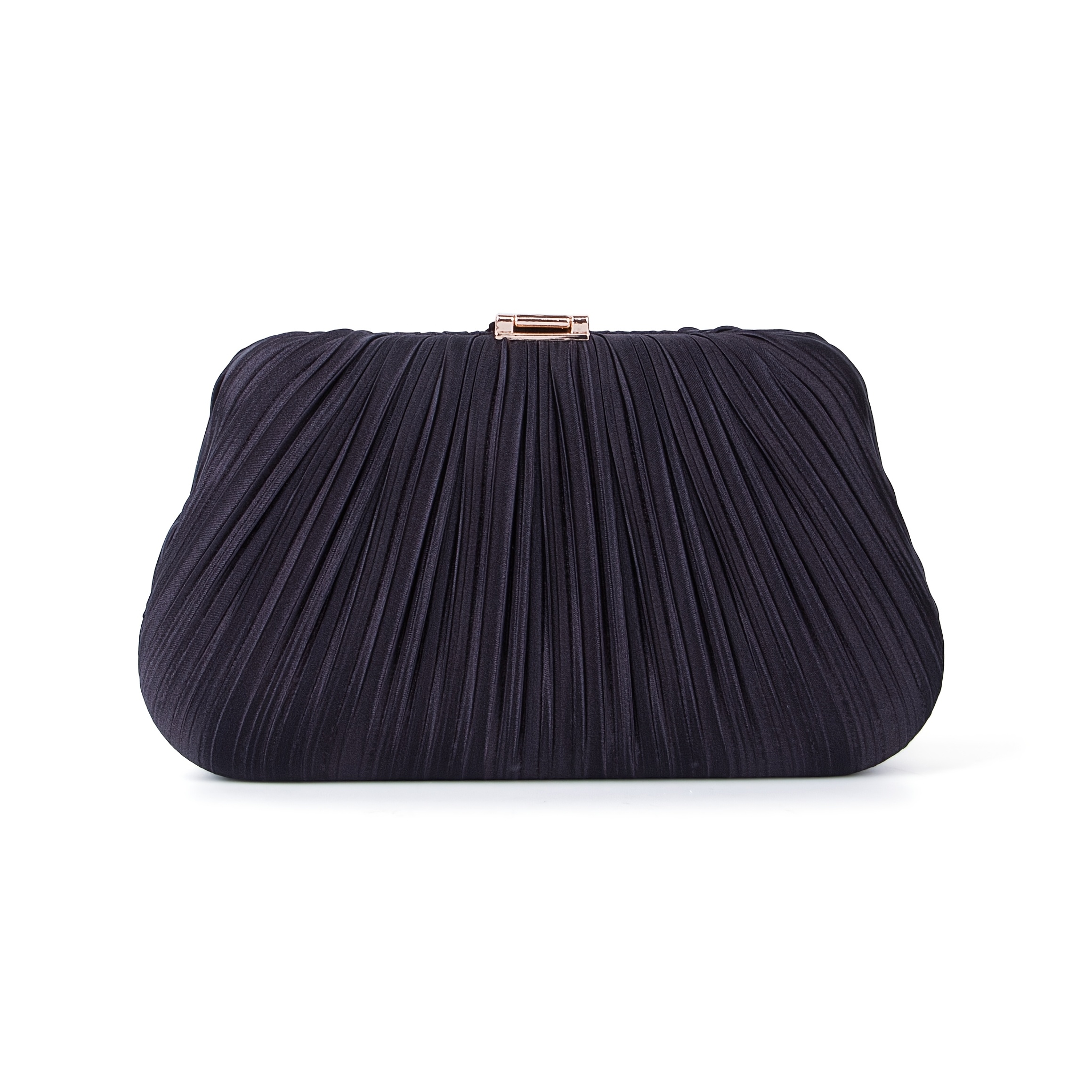 Women’s Satin Clutch Purse Pleated Evening Bag for Prom Weddings Parties s-l400.jpg main image 4