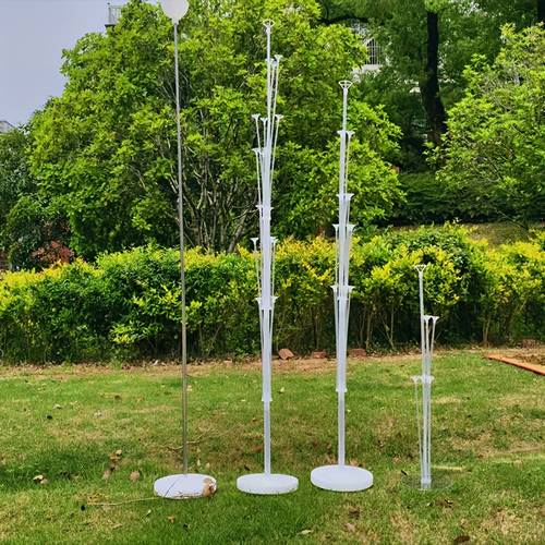 multi size balloon stands suitable for weddings birthdays adjustable height sturdy for tabletop floating and room decor anniversaries parties and celebrations
