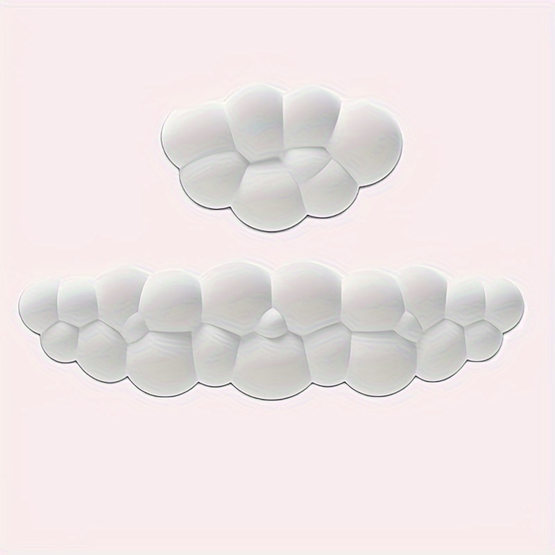 TEMU 2pcs Ergonomic Gaming & Office Desk Set - Memory Foam Wrist Support & Non-slip Mouse Pad With , Keyboard & Mouse For Pc, Computer, Computer