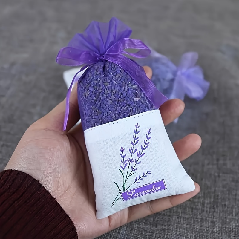 

6pcs, Lavender Bags, Aromatherapy Empty Bags, Lavender Bouquet Pockets, Clear Mesh Cotton And Linen Perfume Bags, Party Gifts, Holiday Gifts, Household Items, Empty Bag