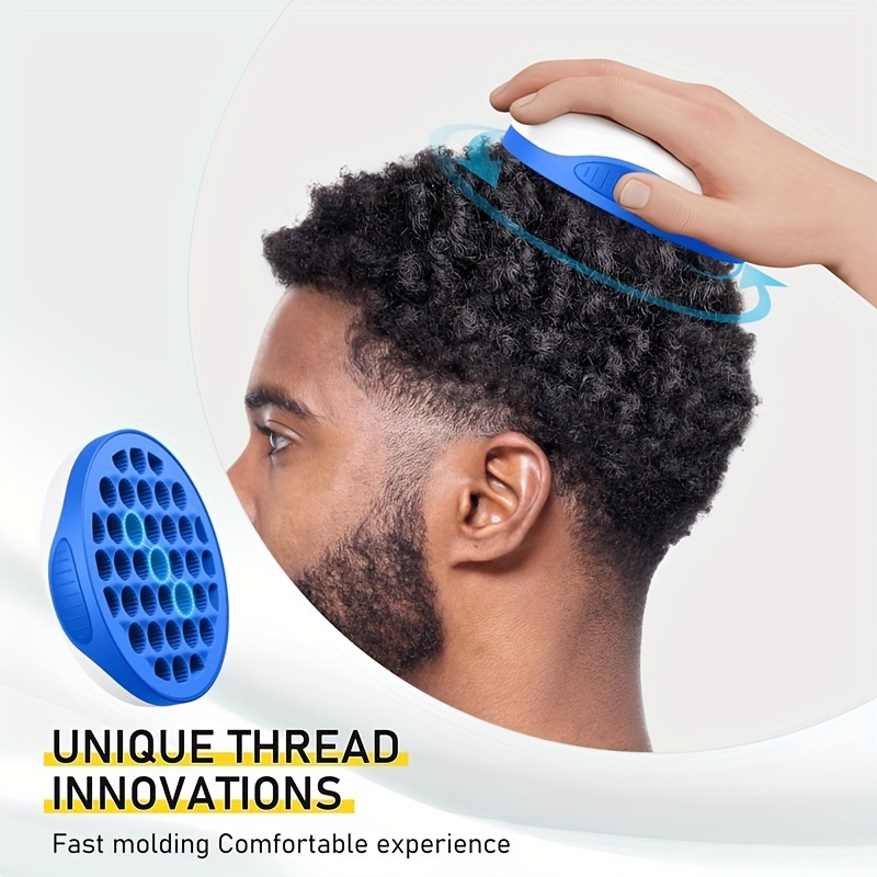 New Upgrade Hair Twist Curling Comb for Afro Twist Curling Comb for Afro  Curls Small Holes Curler for Men Women Blue Piece