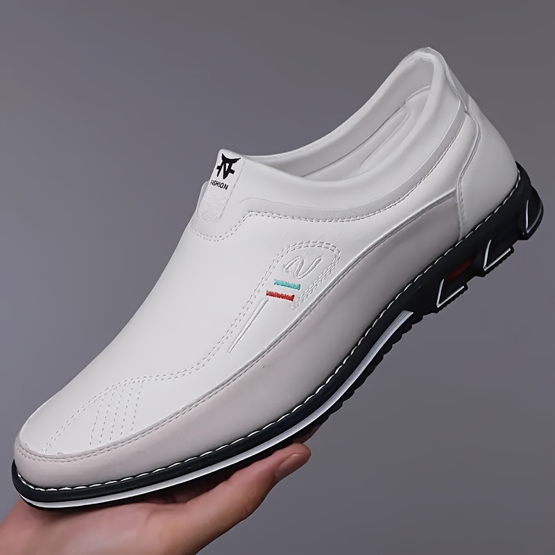 Men'S Street Fashion Versatile Casual Shoes, Comfortable Thin-Soled Non-Slip Loafers.