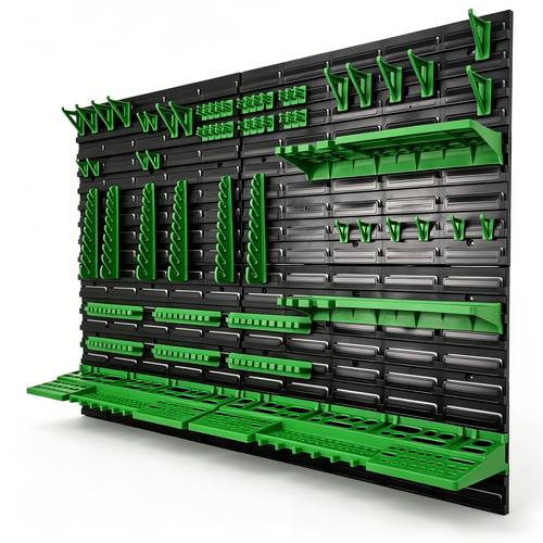 large storage rack tool organizer rack garage storage rack storage shelf screwdriver and wrench storage box for screws nuts bolts nails beads and small hardware garage organizer and storage rack ideal gift