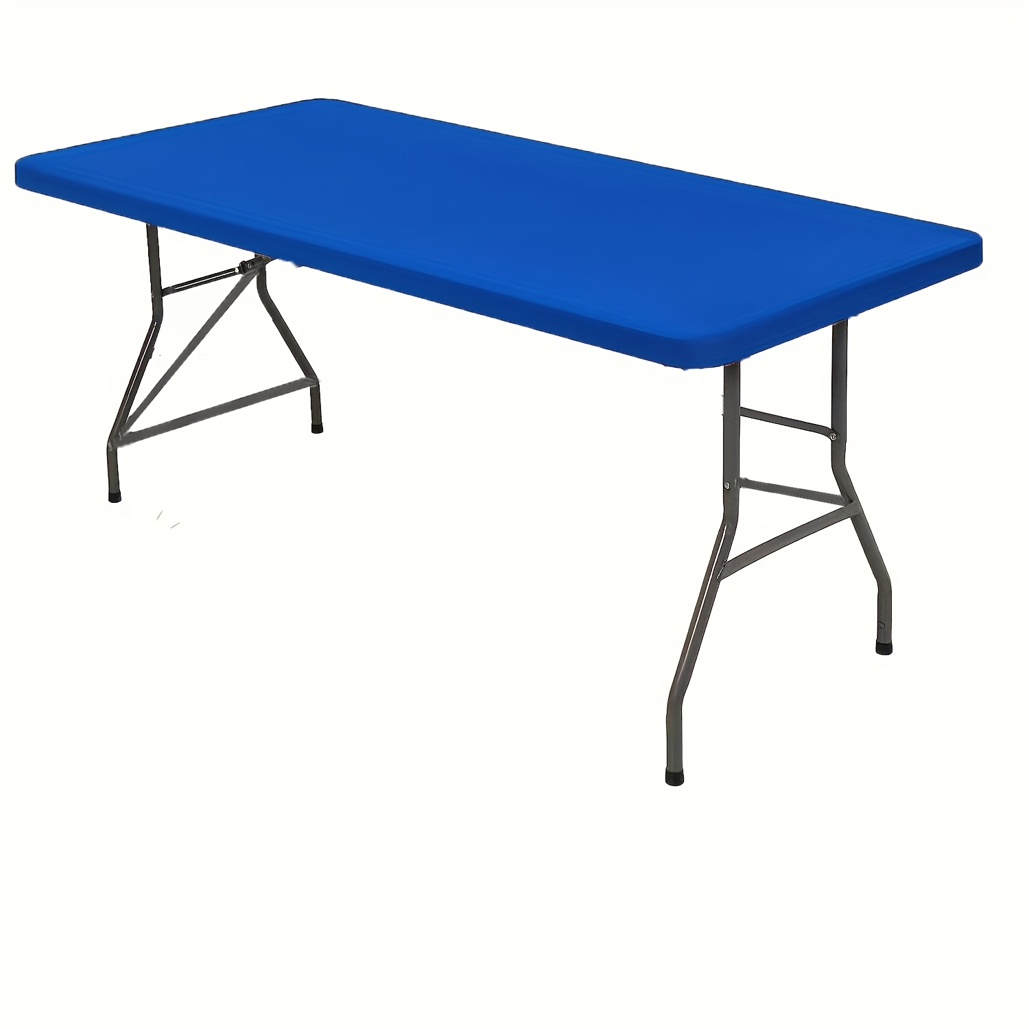 TEMU 1pc Polyester Rectangular Elastic Tablecloth Washable Elastic Universal Rectangular Tablecloth Protector Suitable For Home Parties Banquets