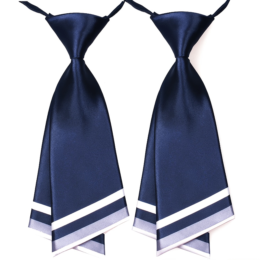 TEMU 2pcs Korean Formal Women's Small Bow Tie Necktie Preppy Style Collar Flower Performance Activity Bow Student