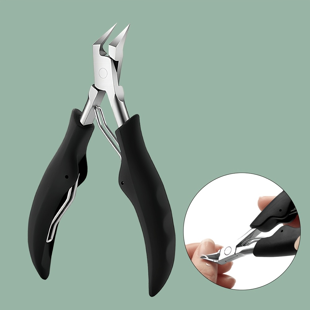8pcs professional manicure pedicure set stainless steel wide toenail clippers sharp cuticle pusher and nail file care tools Product details 5