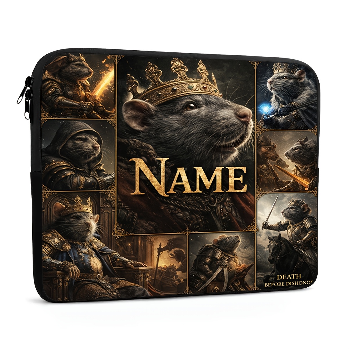 Custom Rat King Warrior Laptop Sleeve Case for 25.4-43.18cm Laptops