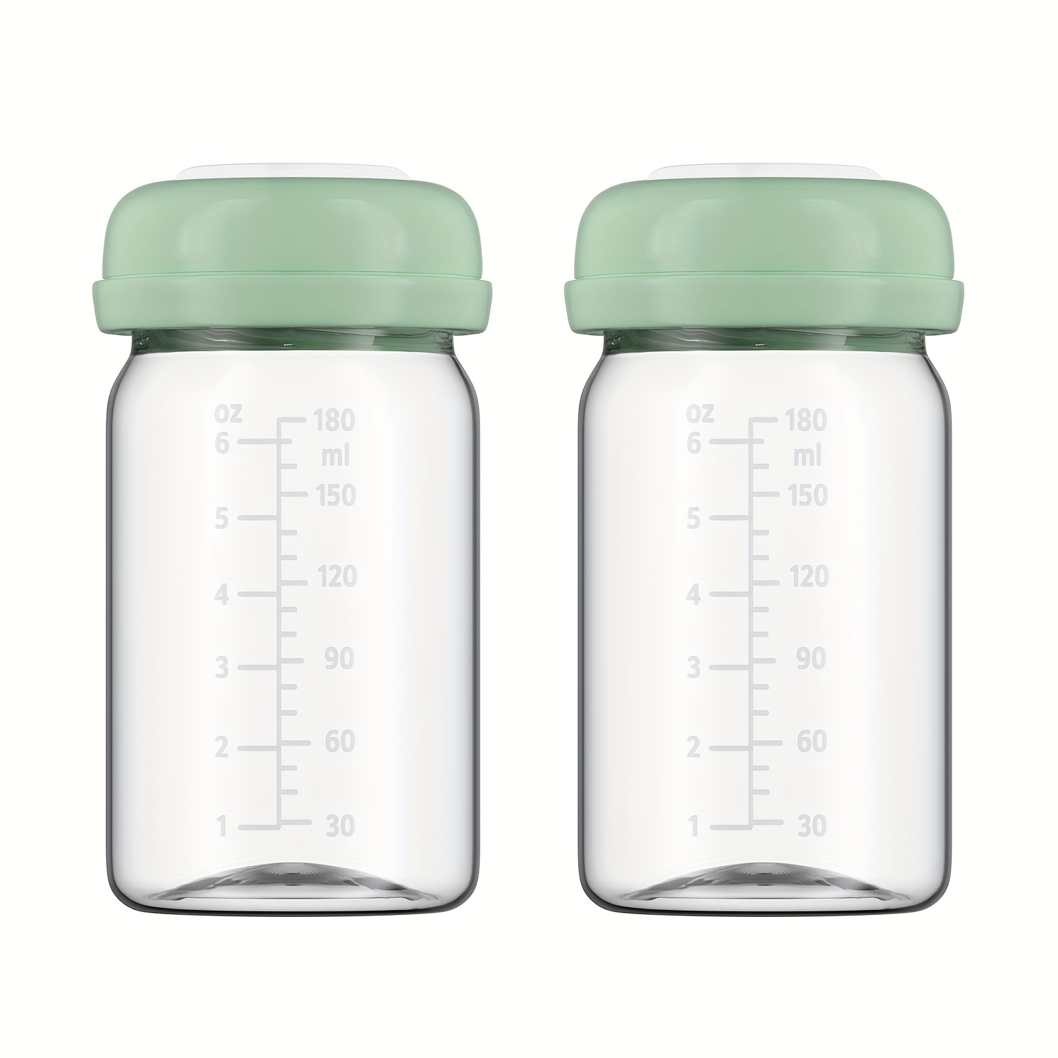 Image of Storage Bottles Bottles, 10/6oz Wide-neck Container Compatible For Spectra S1 S2 Sg Motif Pumps, Fit For 22oz Cooler & Fridge