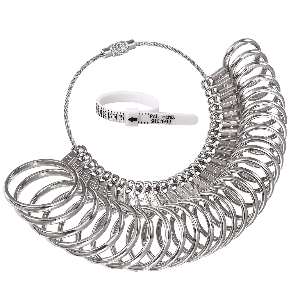 Ring Sizer Measuring Tape, Alloy Soft Tape Measure