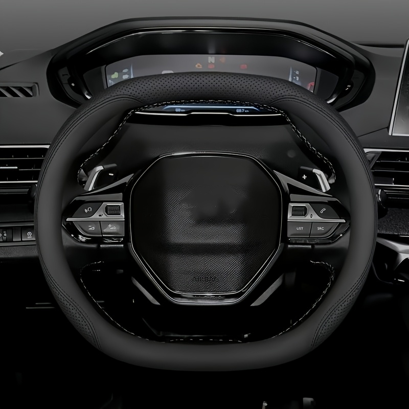 TEMU Coprivolante Premium per /4008/5008 - Impugnatura Antiscivolo, Resistente, Protezione per , Design Moderno e , Upgrade Interni Auto | Accessorio