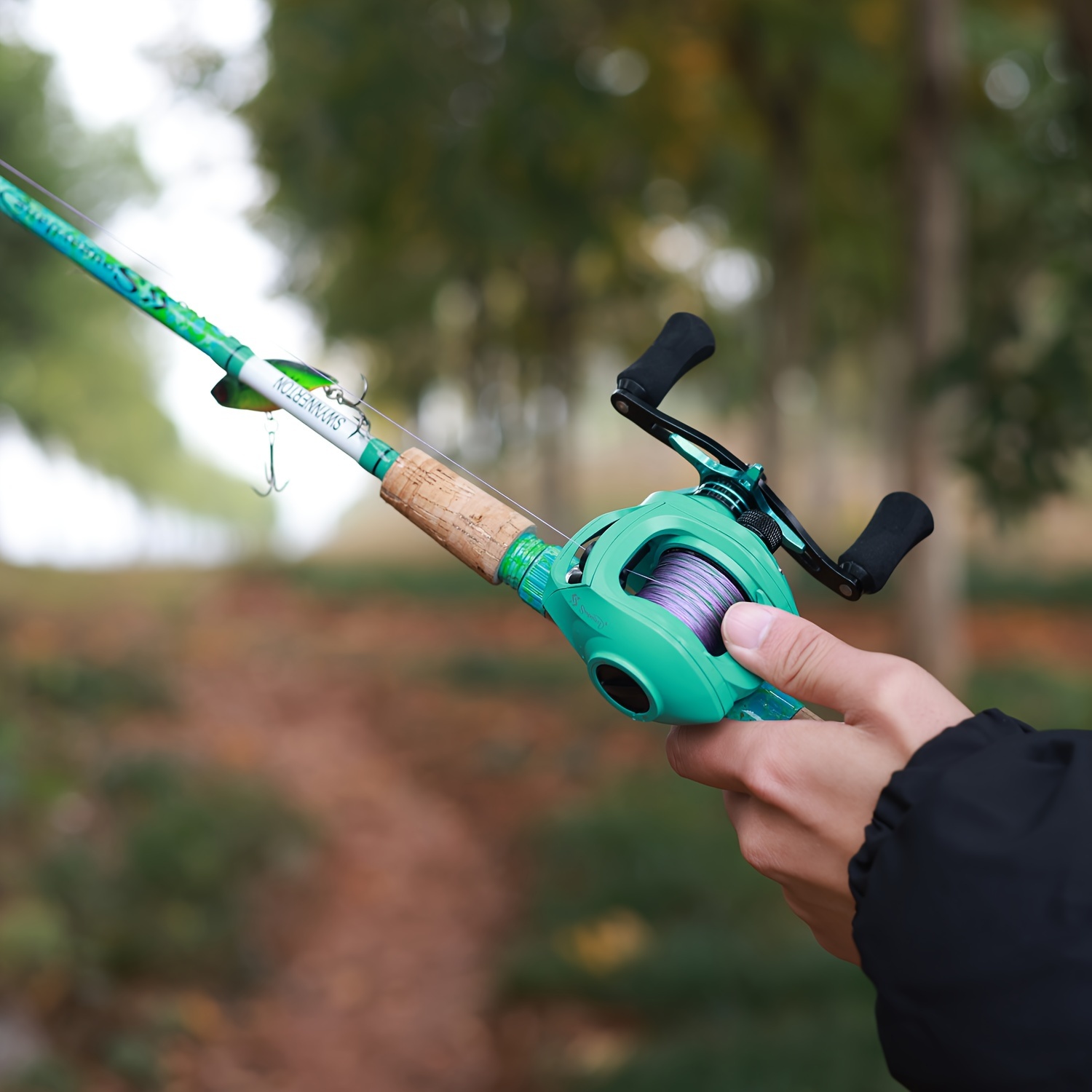 baitcaster fishing rod reel combo 2pcs - Temu Morocco