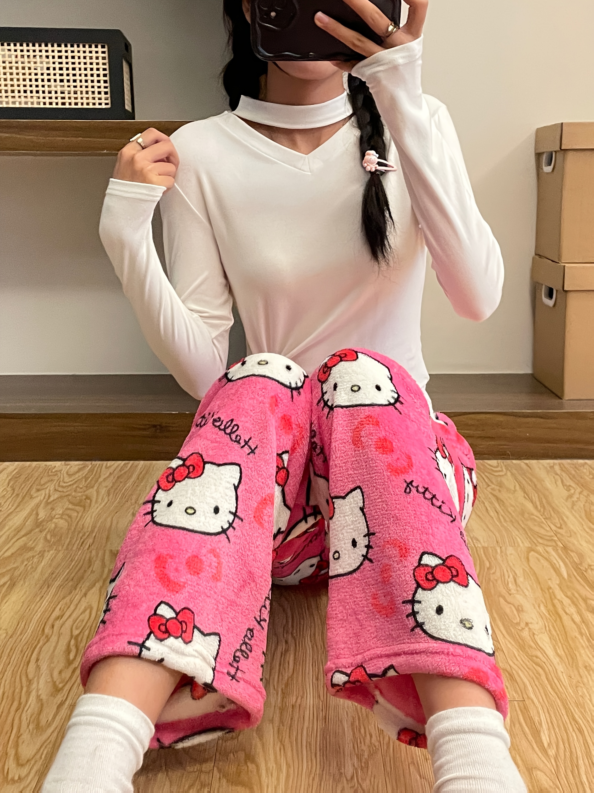 Cool Hunter Pyjama Femme Doudou En Flanelle - Pantalon De