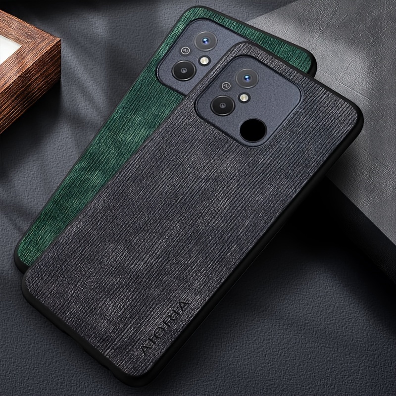 Case Xiaomi Redmi Note 12 Luxury Leather Business Solid - Temu