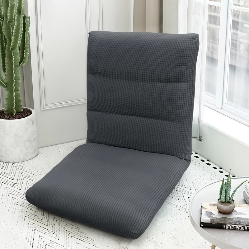 E-shop 1 Stück Samt Einfarbig Vollständige Abdeckung Lazy Casual Stuhlbezug