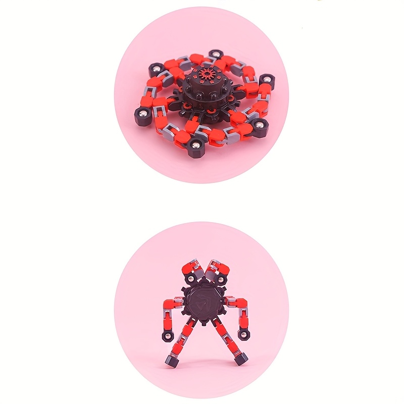 3pcs Mech Chain Spinning Gyroscope DIY Stress Toy