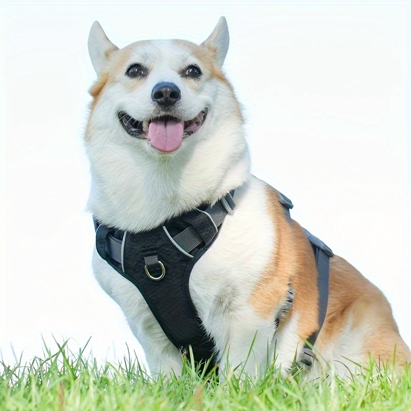 Medium-Large Escape-Proof Dog Safety Harness, Adjustable Pet Vest