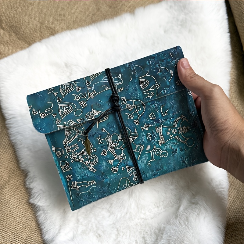 TEMU Fundas para Kindle y iPad con Representación de Petroglifos Antiguos - Bolsa Universal para Tabletas, Compatible con los Lectores de