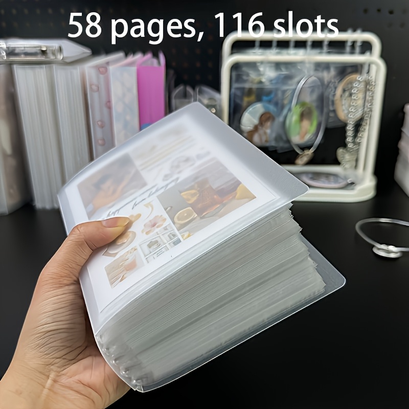 Image of Large-capacity 5-inch Binder, A Spacious 5-inch Binder Designed For Cards, Game Cards, And Collectibles, Featuring Dust-proof, Wrinkle-resistant, And Loss-prevention Features