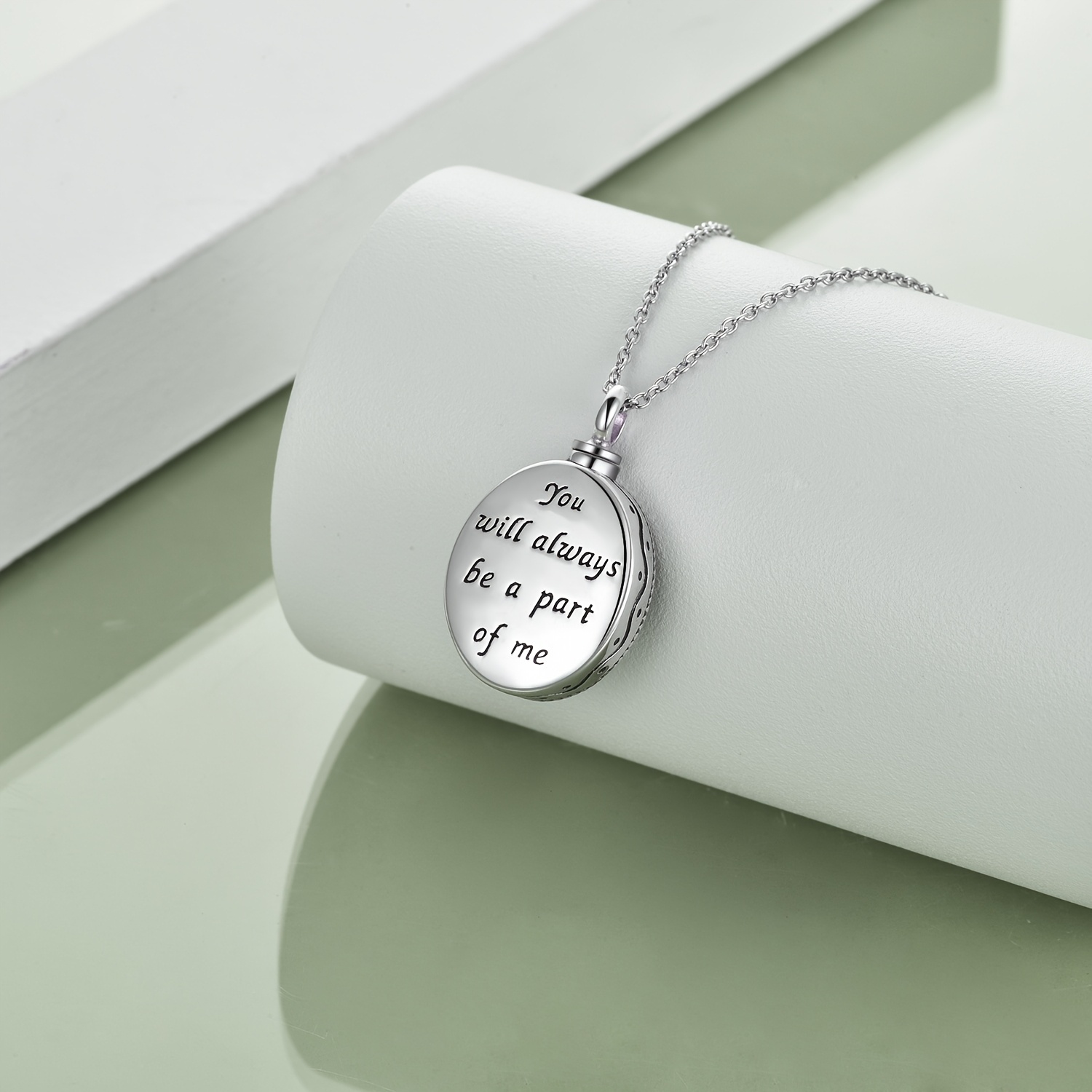 Urn Necklaces for Ashes, Sterling Silver Tree of Life Pendant