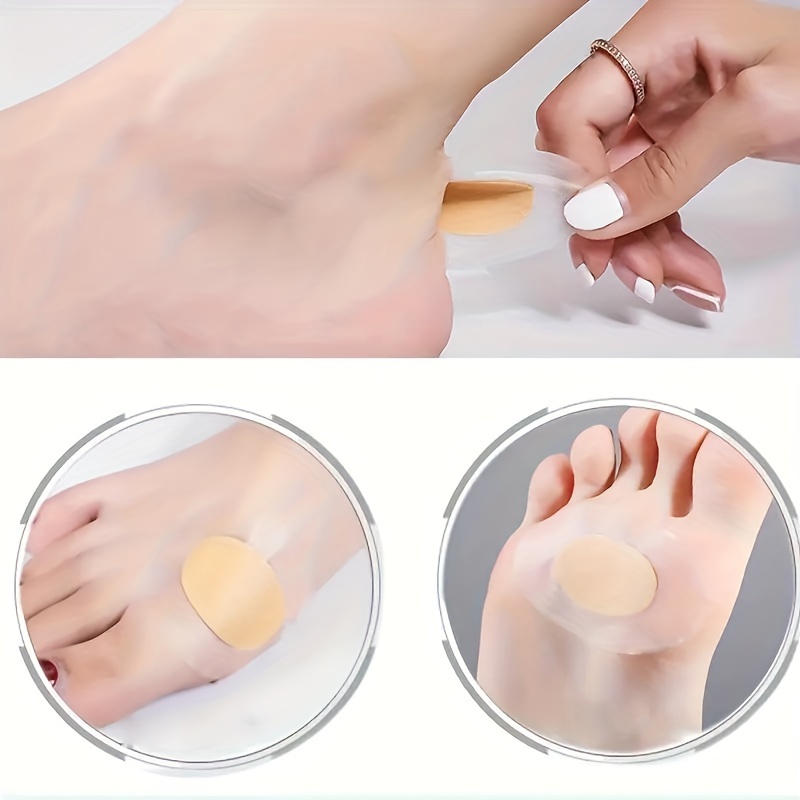Gel Heel Protectors - 10/20/30/50pcs - Comfortable Anti-Slip Heel Liners-Free Walking, Reusable & Washable