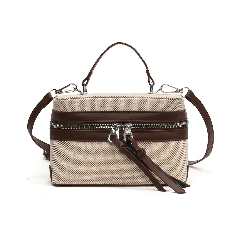 E-shop ., Modische Damenhandtasche, Schultertasche, Body Bag, Einzelner Schulterbeutel, Handtasche, Bucket Bag, Material Kratzfest und Verschleißfest,