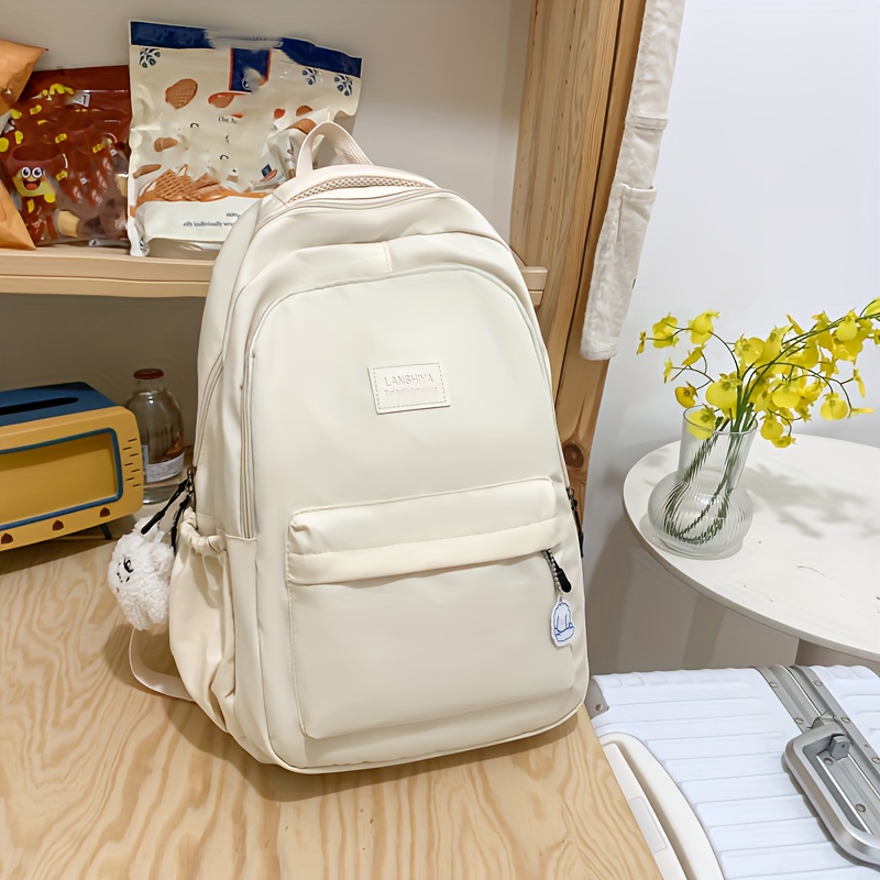 TEMU New High School Backpack, Schoolbags For Teenage, Multi Pockets New Backpack