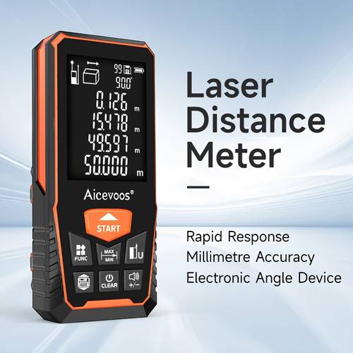 digital laser rangefinder 50m 70m 100m 120m laser distance meter laser tape measure roulette range finder