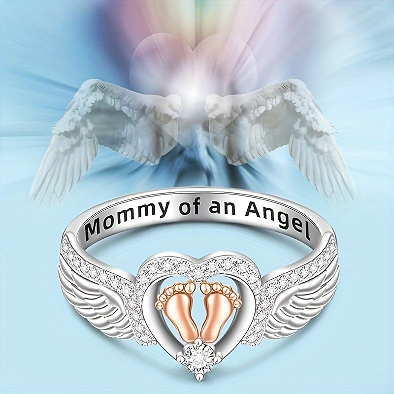 Boho Style Single Ring Alloy Mommy An Angel Temu