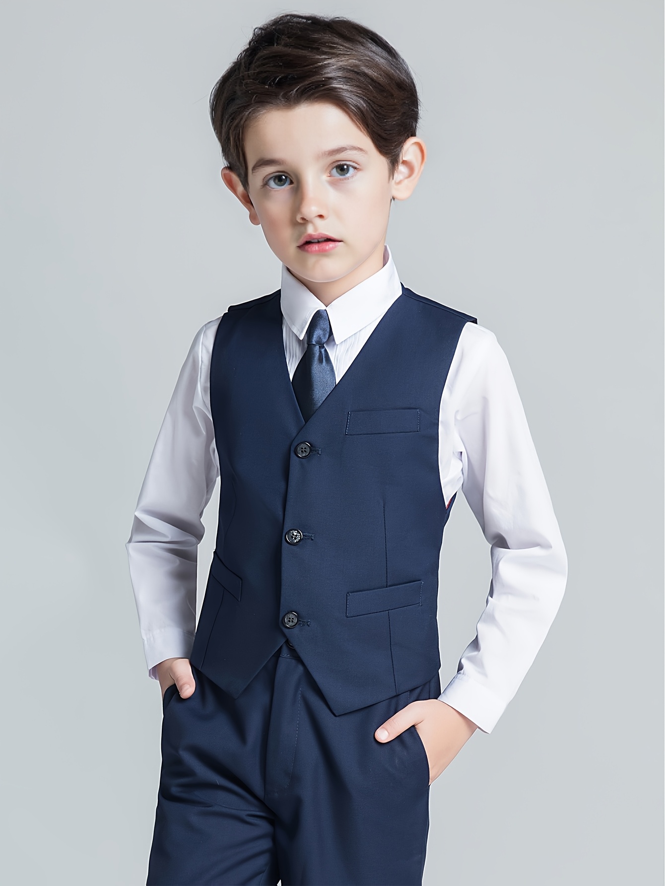 Vest Macys Kids Suits Calvin Klein Big Boys Slim Fit Stretch Suit