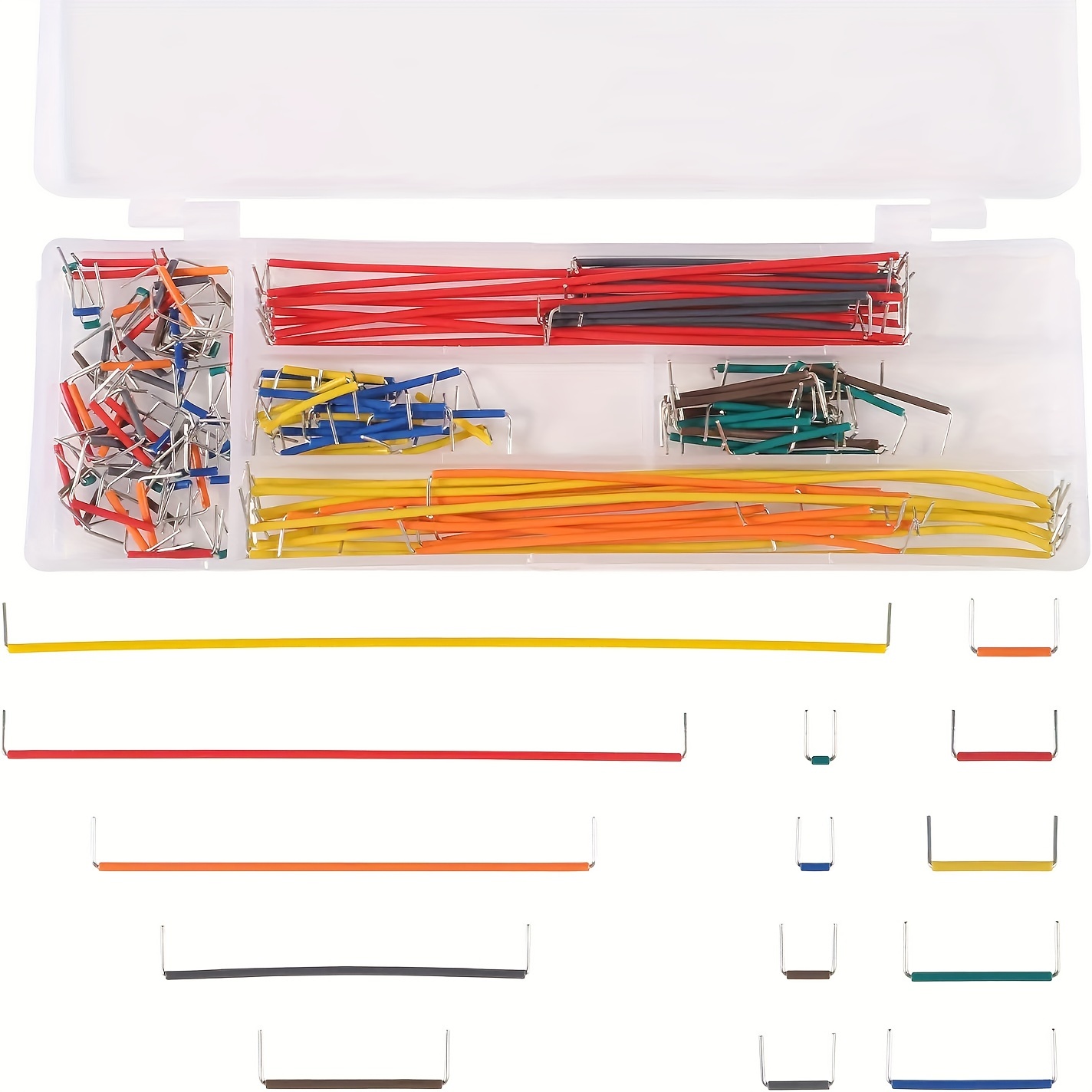 Nodemcu Lua 140pcs Breadboard Jumper Wire Kit 2-125mm 14 Lengths Assorted Jumper Wire For Breadboard Prototyping Solder Circuits For Jumper Wire Kit