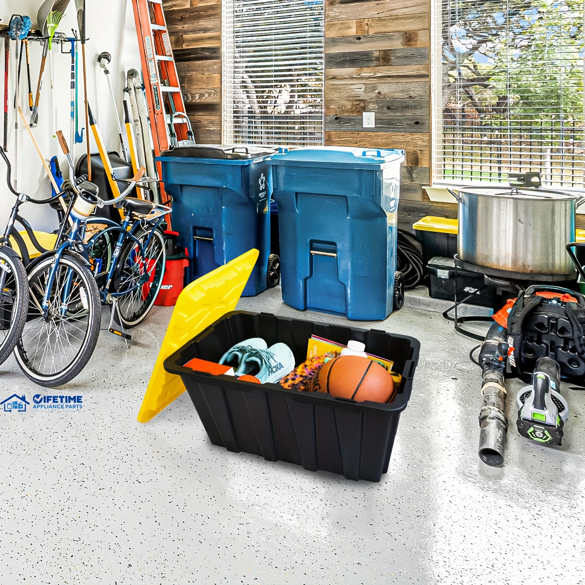 4pcs 17 gallon 4pcs 23 gallon 8pcs 12 gallon plastic storage Temu