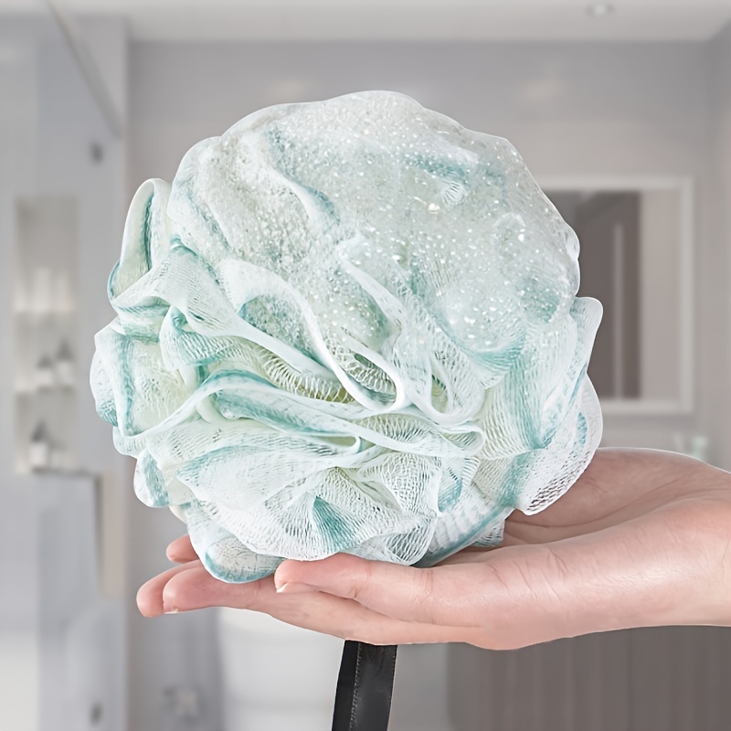 Spa-Quality Large Lace Bath Ball with Hanging Loop